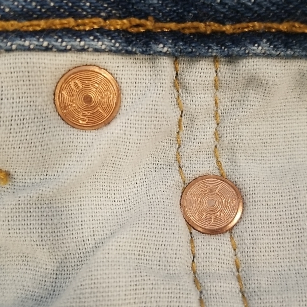 💕LEVI'S💕 501 XX Straight Leg Button Fly Vintage Mom Jeans 100% Cotton W32 L30 - Picture 11 of 16